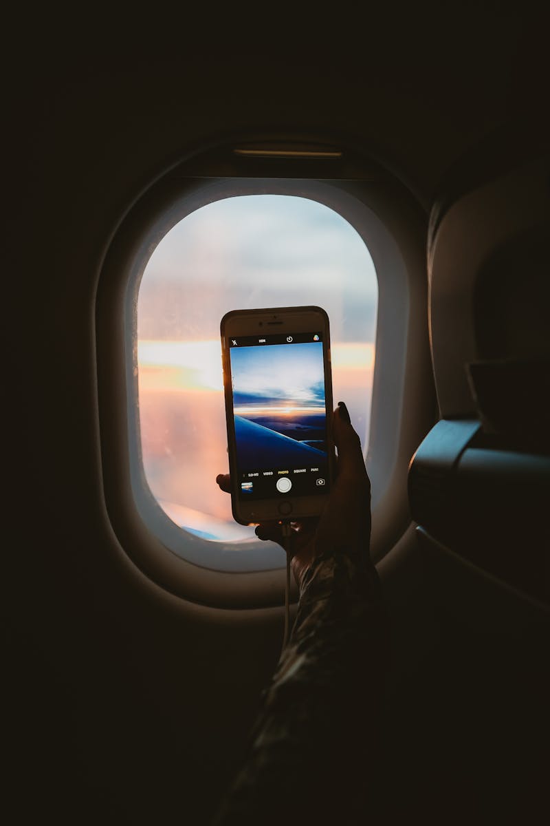 airplane aesthetic wallpaper Airplane Window Wallpapers 4K | Free Images Pictures