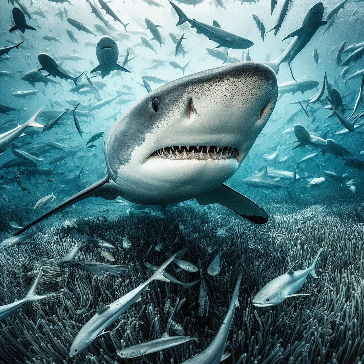 Deep Sea Wallpapers Shark 4K Wallpapers – Fearless Predators of the Ocean